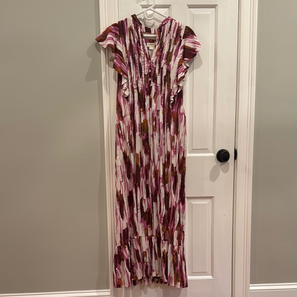 Anthropologie Cassandra Maxi Dress